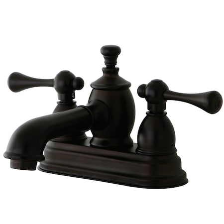 Kingston Brass KS7005BL 4" Centerset Bathroom Faucet, Oil Rubbed Bronze KS7005BL